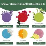 Aromatherapy Shower Steamers Gift Set for Women