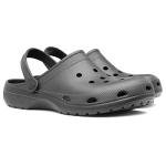 Berman Black Slip-On Clog Sandals for Adults