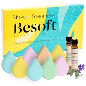 Aromatherapy Shower Steamers Gift Set of 8