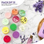 Serenity Circle Shower Steamers - 12 Aromatherapy Set