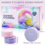 Aromatherapy Shower Steamers Gift Set for Relaxation