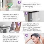 Aromatherapy Shower Steamers - 16 Relaxing Bath Bombs