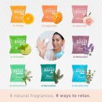 WALTZ 7 Shower Steamers Set - 16 Pieces, 8 Scents