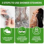 Aromatherapy Shower Steamers Gift Set for Relaxation