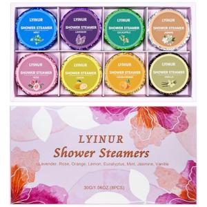 8 Pcs Aromatherapy Shower Steamers - 8 Scents