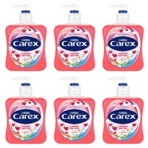 Carex Cherry On Top Antibacterial Handwash 6 Pack