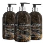 Baylis & Harding Dark Amber Fig Hand Wash 3-Pack