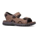 Hobos Hector Men’s Tan Fasten Sandal - Size 10