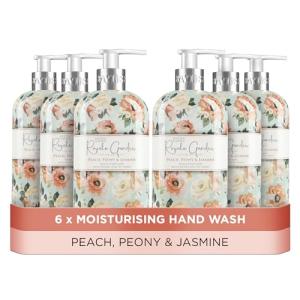 Baylis & Harding Peach Peony Hand Wash - 6 Pack