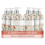 Baylis & Harding Peach Peony Hand Wash - 6 Pack