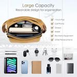 Stylish Waterproof Leather Messenger Bag for Men