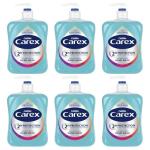 Carex Antibacterial Hand Wash - 6 x 500ml Packs