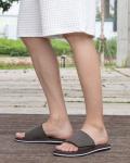 Adjustable Lightweight Brown Slides for Men