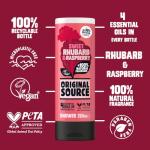 Rhubarb & Raspberry Vegan Shower Gel - Pack of 6
