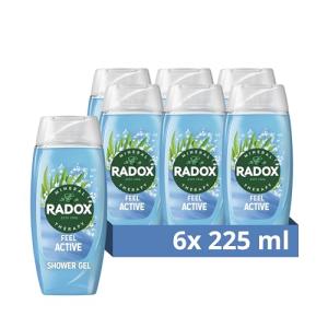 Radox Feel Active Body Wash with Sea Salt & Lemongrass