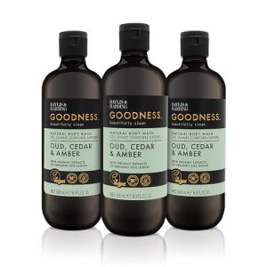 Baylis & Harding Oud, Cedar & Amber Body Wash Set