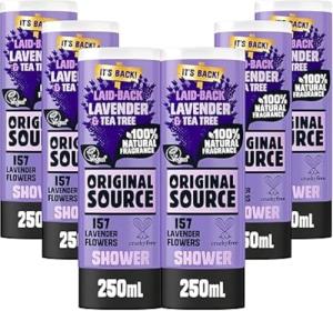 Lavender Shower Gel - 100% Natural, Vegan 6-Pack