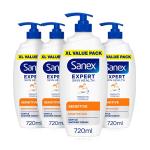 Sanex Sensitive Skin Body Wash - 4 Pack