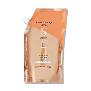Sanctuary Spa Vegan Shower Gel Refill Pouch, 500ml