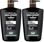L'Oréal Men Expert Pure Carbon Shower Gel Twin Pack