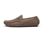 Men's Comfortable Slip-On Loafers in Brown