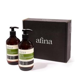 Afina Golden Oud Luxury Body Wash Duo