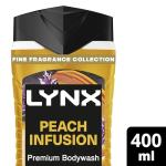 Lynx Peach Infusion Body Wash - 400 ml