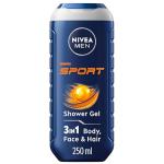 NIVEA MEN Sport 3-in-1 Shower Gel Pack