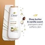 Dove Shea Butter & Vanilla Body Wash - Pack of 6