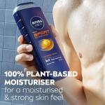 NIVEA MEN Sport 3-in-1 Shower Gel Pack