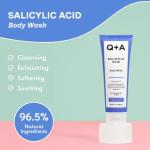 Q+A Salicylic Acid Body Wash for Sensitive Skin
