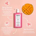 Q+A Hydrating Shower Oil with Berry & Mango