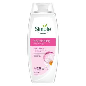 Gentle Shower Gel with Vitamins E & Chamomile