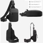 Stylish Anti-Theft Sling Bag for Travel and Sports