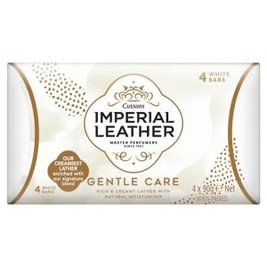 Imperial Leather Gentle Care Bar Soap, 4-Pack