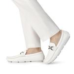 Bruno Marc White Loafers for Men, Size 10