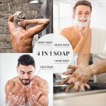 Men's Natural Soap Bar Gift Set - 6 Scents