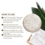 Rice & Shea Butter Shampoo Bar for Hair Growth