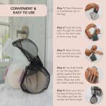 Kitsch Bottle-Free Soap Bar Bag - Black