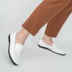 Men's White Slip-On Loafers for Casual Style