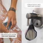 Kitsch Bottle-Free Soap Bar Bag - Black