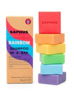 Rainbow Scent 6-Pack Natural Shampoo Bars