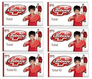 Lifebuoy Total Action Family Soap Bars - 6 Pack