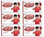 Lifebuoy Total Action Family Soap Bars - 6 Pack