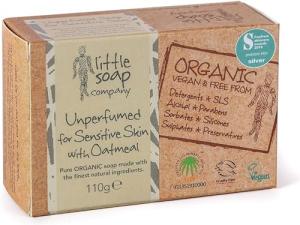 Sensitive Unperfumed Vegan Soap Bar with Oatmeal