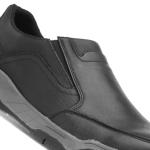 Hush Puppies Men's Black Fletcher Moccasins, Size 11