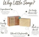 Sensitive Unperfumed Vegan Soap Bar with Oatmeal