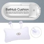 Inflatable Anti-Slip Bathtub Pillow with Suction Cups