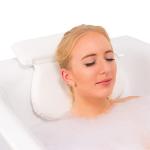 Relux Waterproof Bath Pillow with Suction Cups