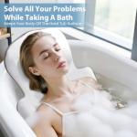 Luxury Bath Pillow with Quick-Dry Mesh Bag